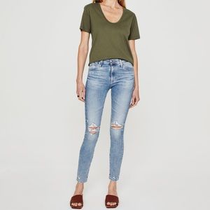 AG Farrah Skinny Ankle Crop